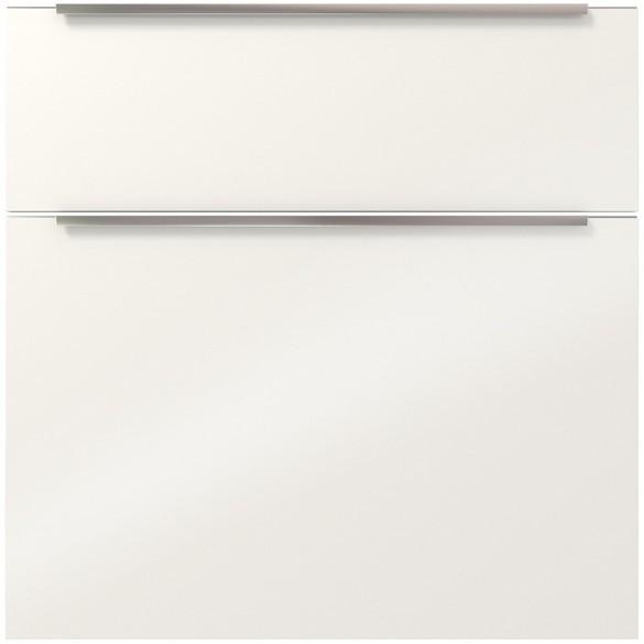 Badmöbel-set 4-tlg. Florenz B: Ca. 240 Cm Weiß/weiß Hochglanz - Weiß Hochglanz/Weiß, Holzwerkstoff (240cm) - Vertico