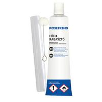 Fóliaragasztó Medencéhez Pooltrend - sárga/világoskék, Basics, műanyag/fém (30ml)