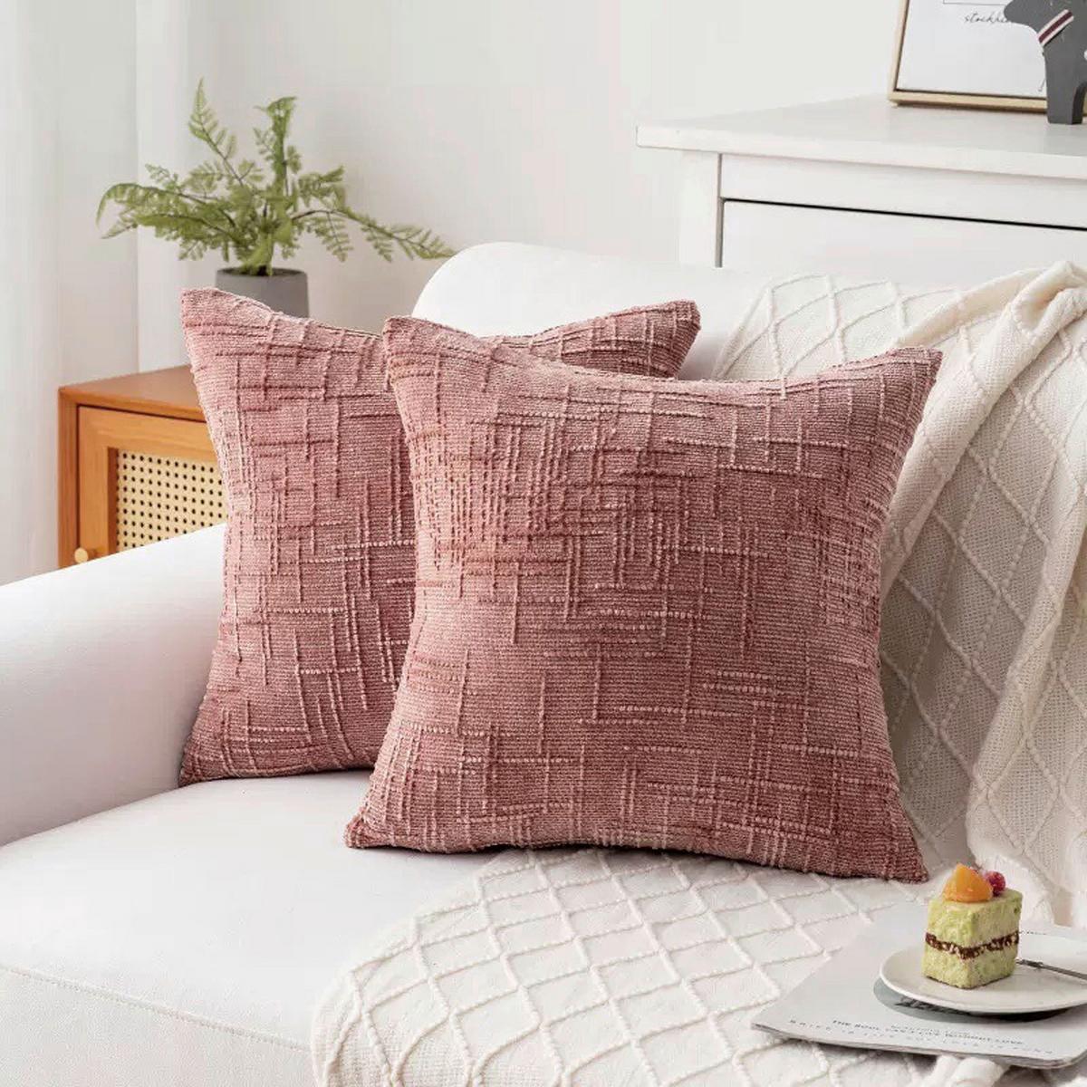 Zierkissen Elisabeth - Roségold, MODERN, Textil (45/45cm) - Luca Bessoni