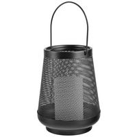 LUCERNA THEO - černá, Moderní, kov (15/19,5cm) - Modern Living