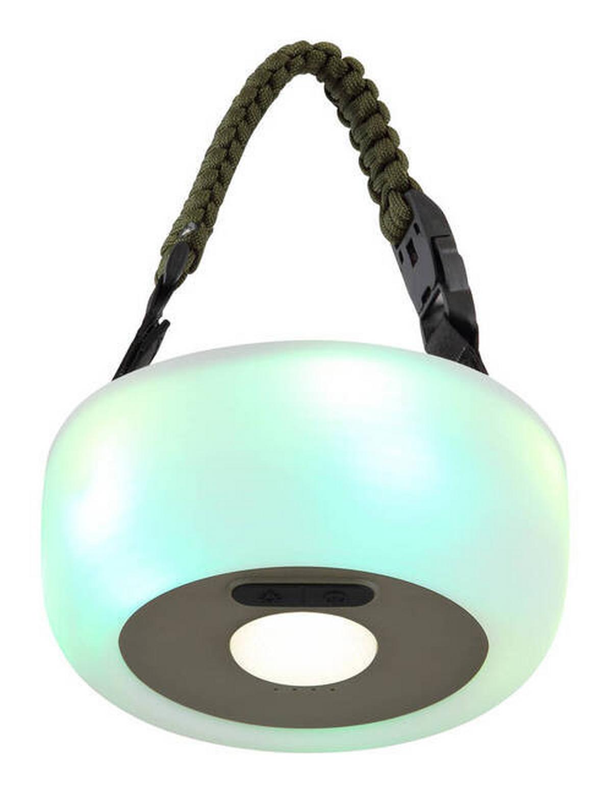 Solarleuchte 36819 - Schwarz/Weiß, Basics, Kunststoff/Textil (14,5/25cm) - Globo