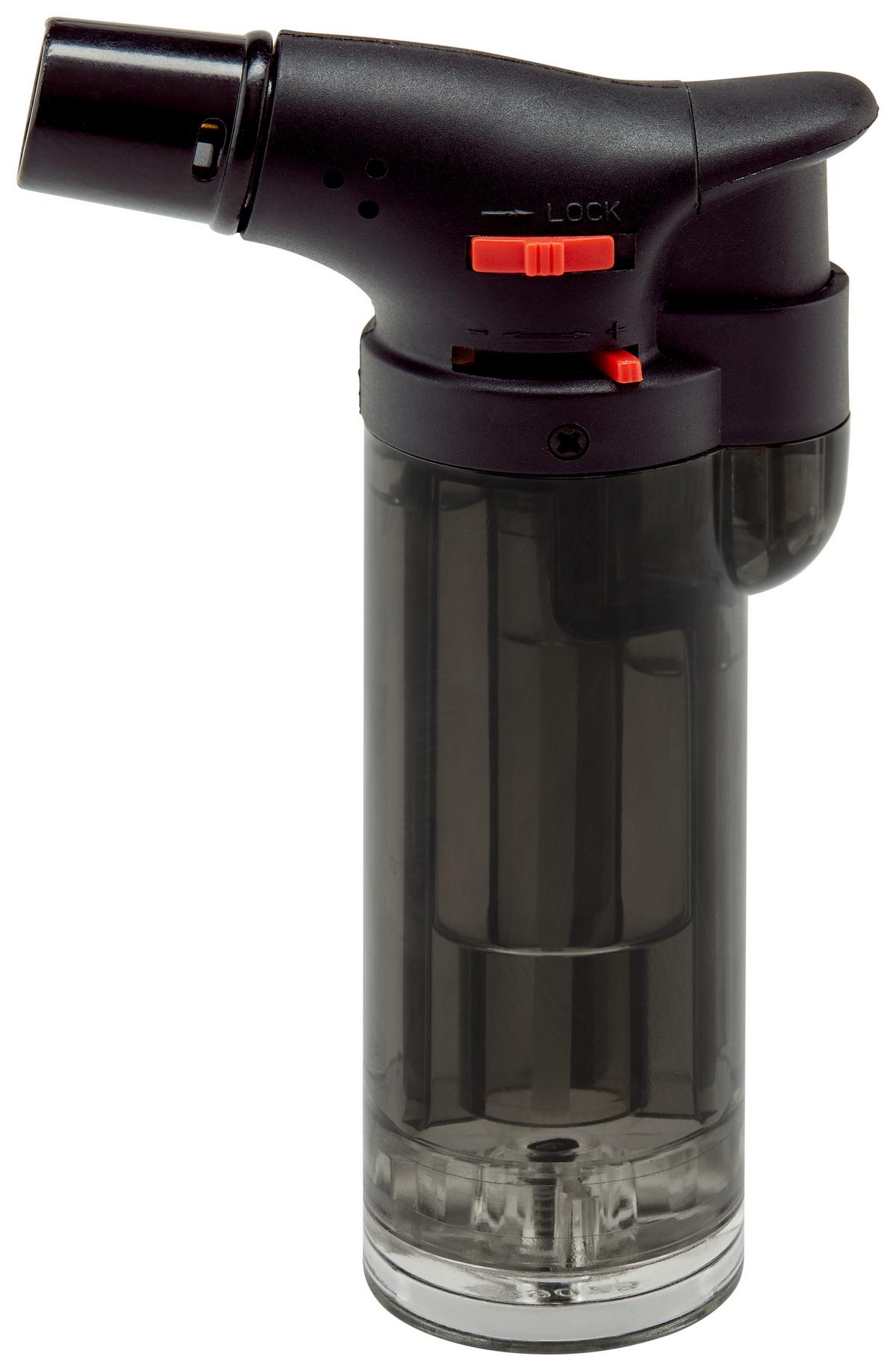 Minigasbrenner Torch Farbl. Sort. - Blau/Schwarz, Basics, Kunststoff