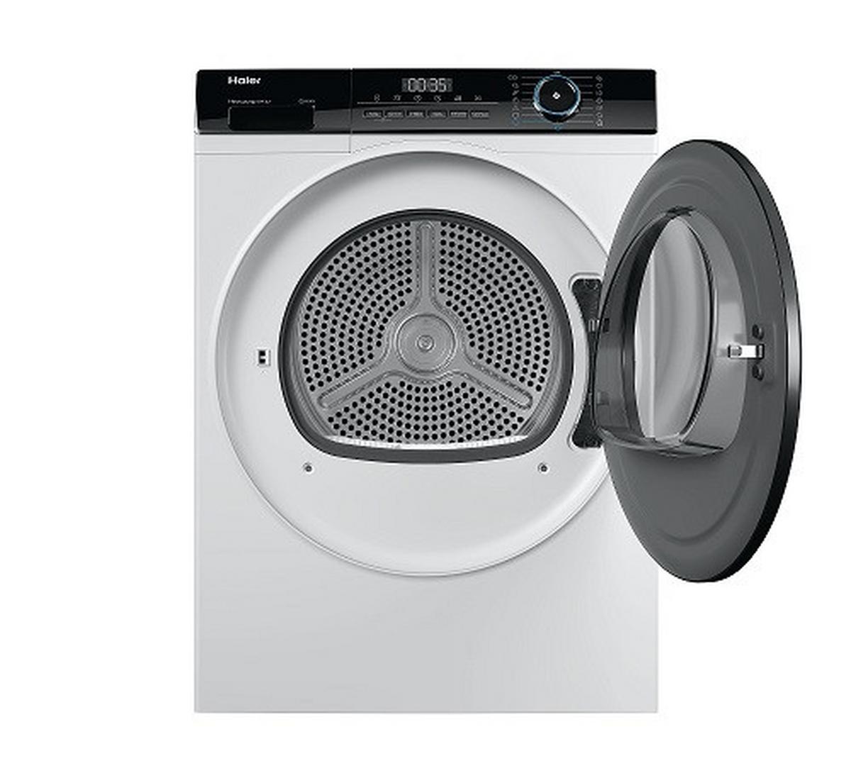 Szabadonálló Szárítógép Haier Hd80-A2939-S - fehér, Basics, fém (59,5/66,5/85cm)
