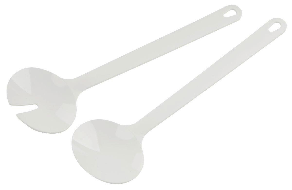 Salátový příbor Statement - šedá, plast (29,5cm) - Fackelmann