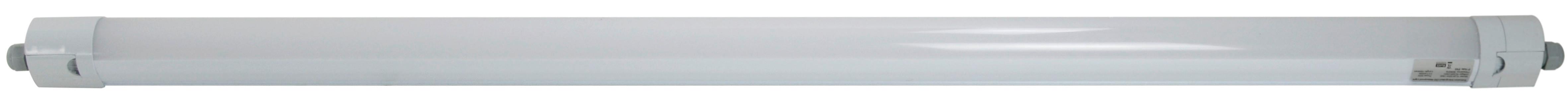 LED-Deckenleuchte L: 62 cm, für In- und Outdoor - Hellgrau, Basics, Kunststoff (62/6/6cm)