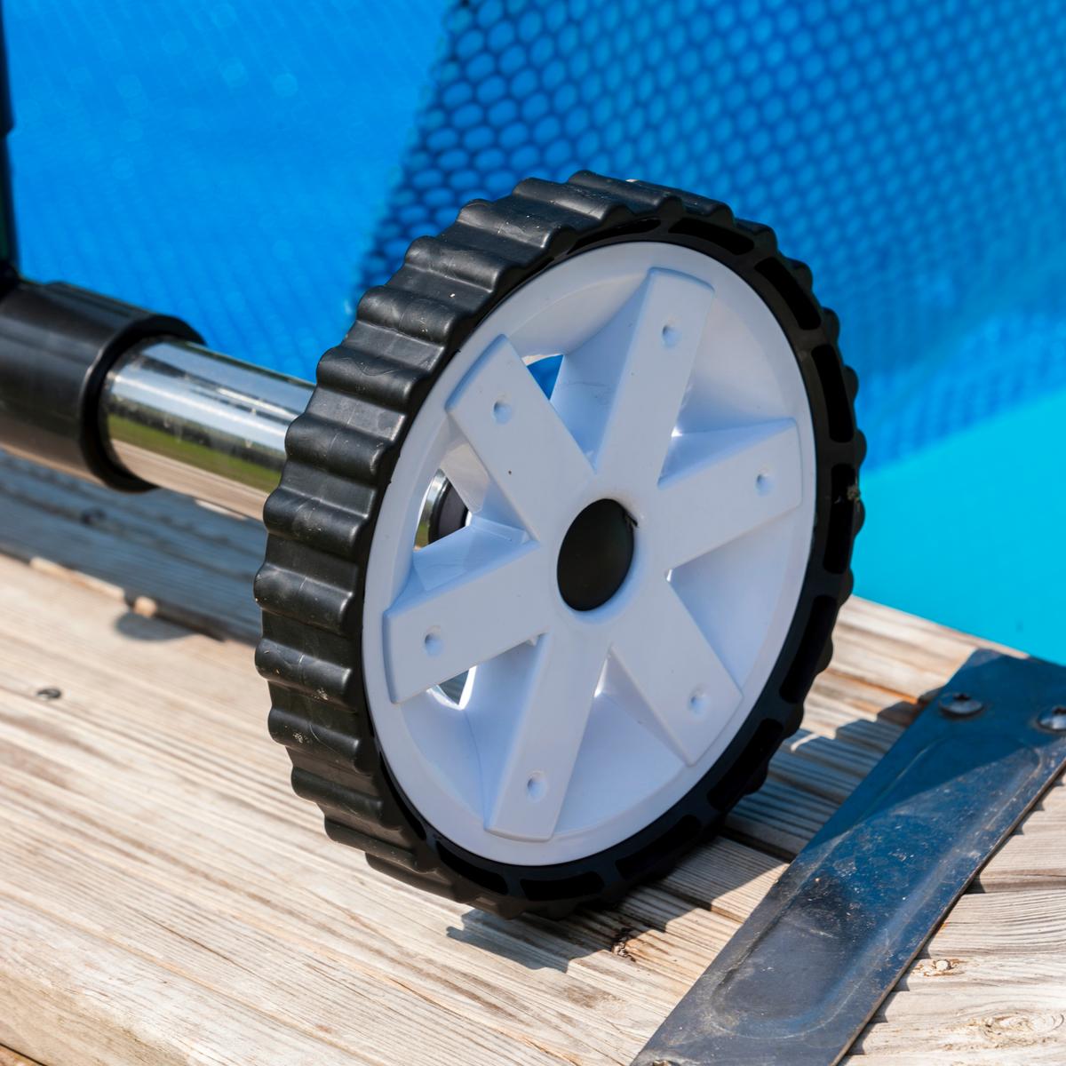 Schutzplane Planenaufroller - Alufarben, KONVENTIONELL, Metall (5,5cm) - Gre