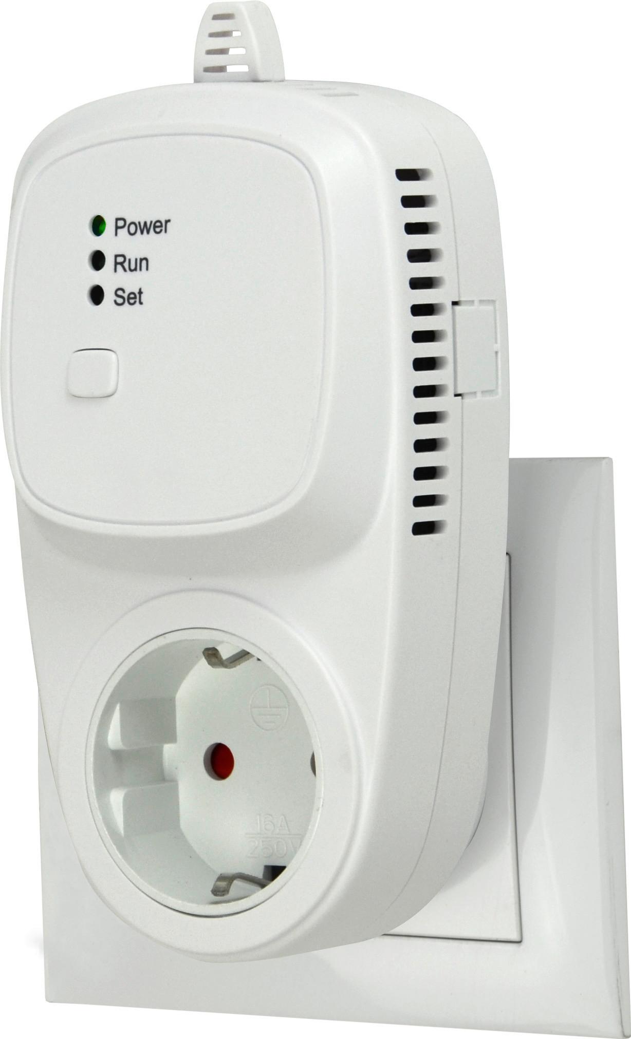 Adapterstecker in Weiß