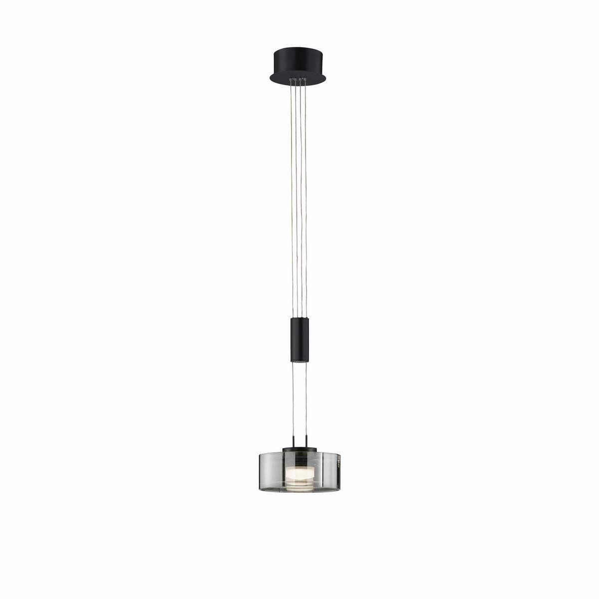 LED-Hängeleuchte 61094 Lavin - Design, Glas/Metall (19/160cm) - Fischer & Honsel