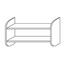 Babywandboard Lilly 99 cm Weiß - Weiß, KONVENTIONELL, Holzwerkstoff (99/50/20cm) Babywandboard Lilly 99 cm Weiß - Weiß, KONVENTIONELL, Holzwerkstoff (99/50/20cm)