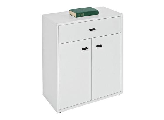 Komoda Boni - bílá, Moderní, kompozitní dřevo (60/70/30cm) Komoda Boni - bílá, Moderní, kompozitní dřevo (60/70/30cm)