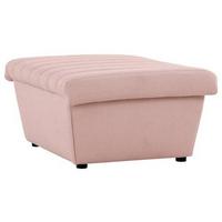 Hocker Looks Viii - Schwarz/Rosa, Design, Textil (90/43/105cm) - LOOKS by W.Joop