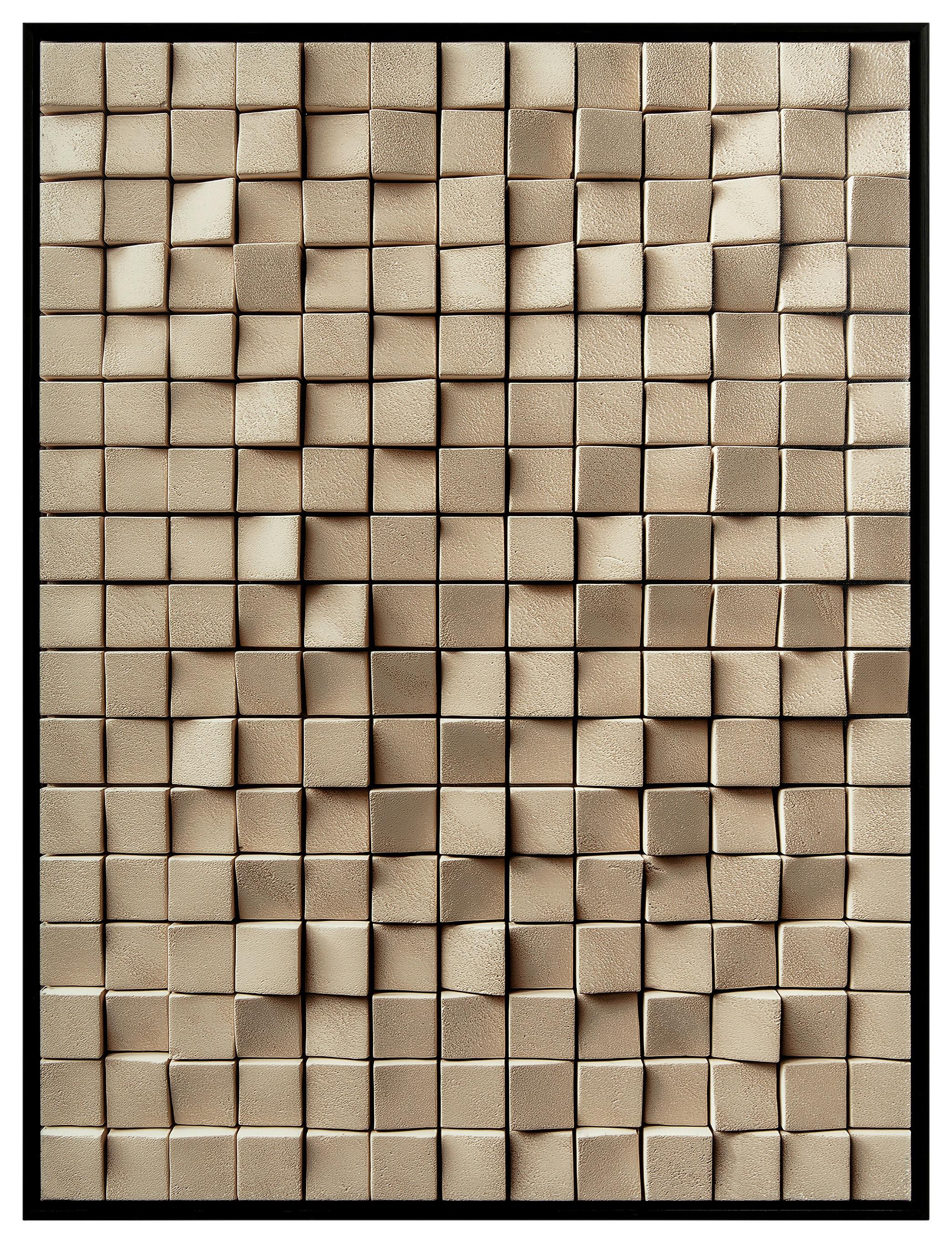 Obraz na plátne ANANYA - viacfarebná/čierna, Modern, kov/kompozitné drevo (62,5/82,5/3,5cm) - Mömax