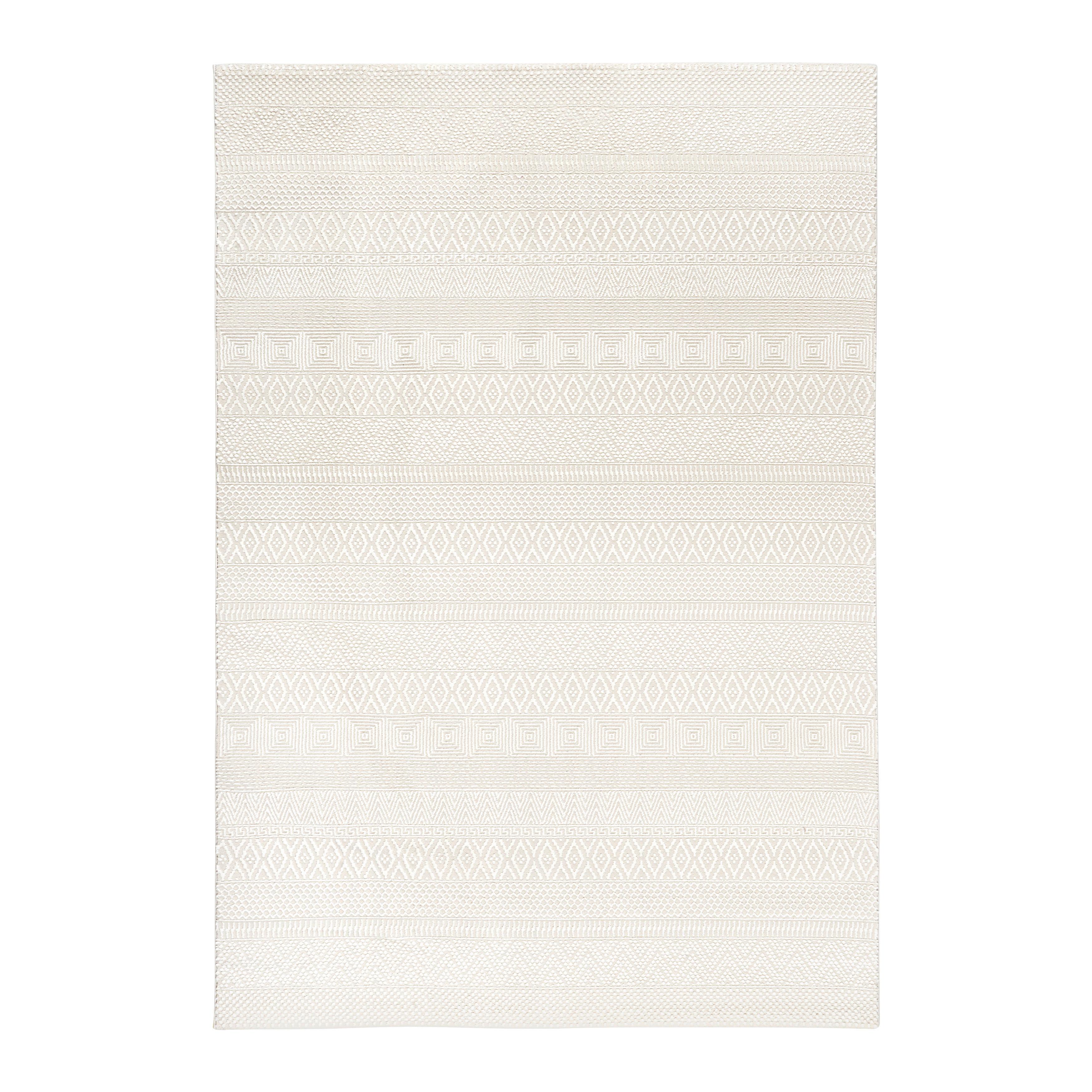 Tkaný koberec SIGN, š/d: 120/170cm - krémová, Romantik / Landhaus, textil (120/170cm) - Mömax