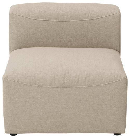 Sofaelement Lena Creme Flachgewebe - Creme, Design, Textil (75/73/100cm) - Max Winzer