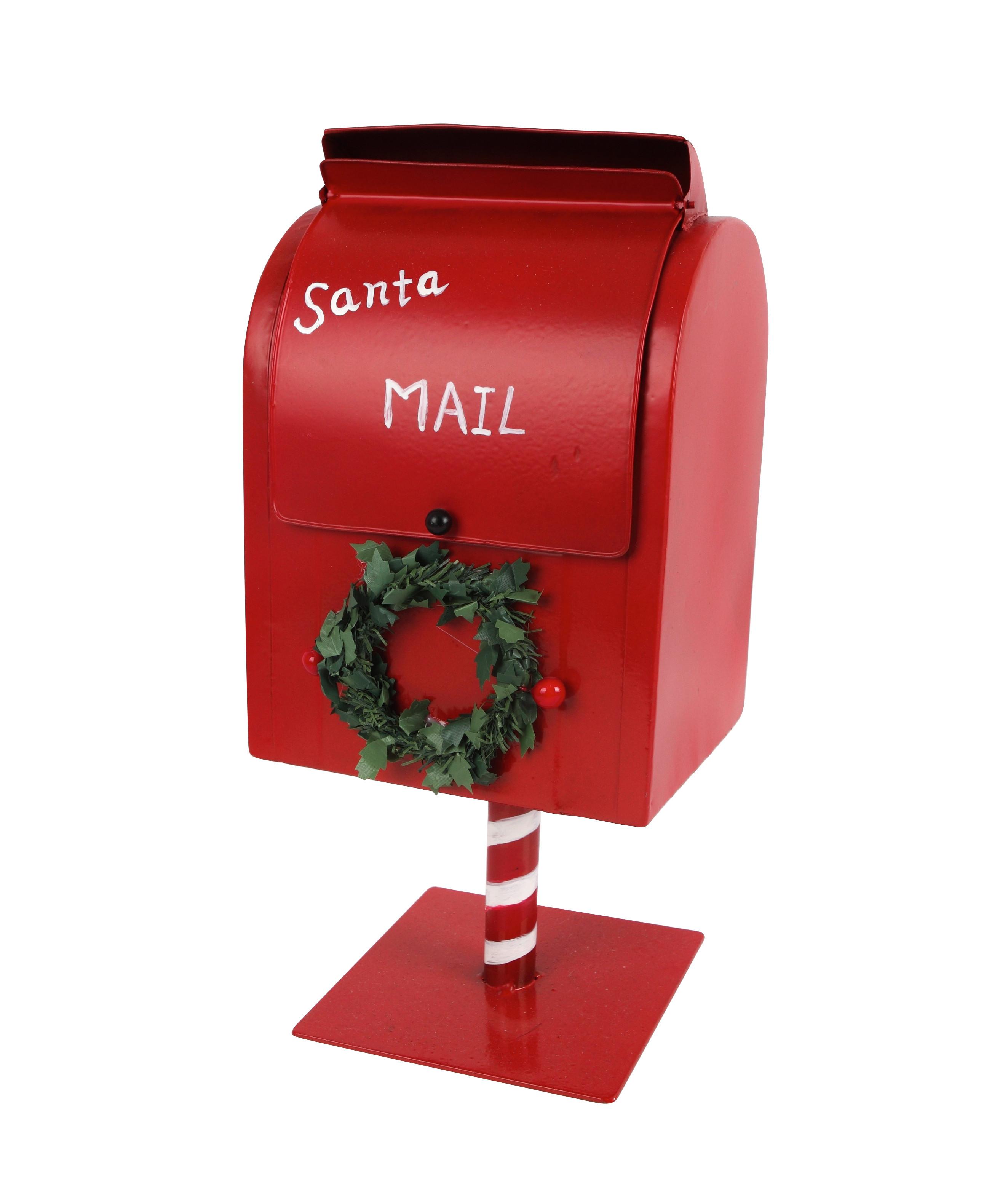 Briefkasten Rebecca - Rot, KONVENTIONELL, Metall (14/12/31cm) - Luca Bessoni