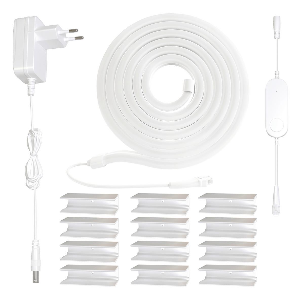 Led Szalag Rugalmas Gosmart Kb. 5m - többszínű, Basics, műanyag (500cm)