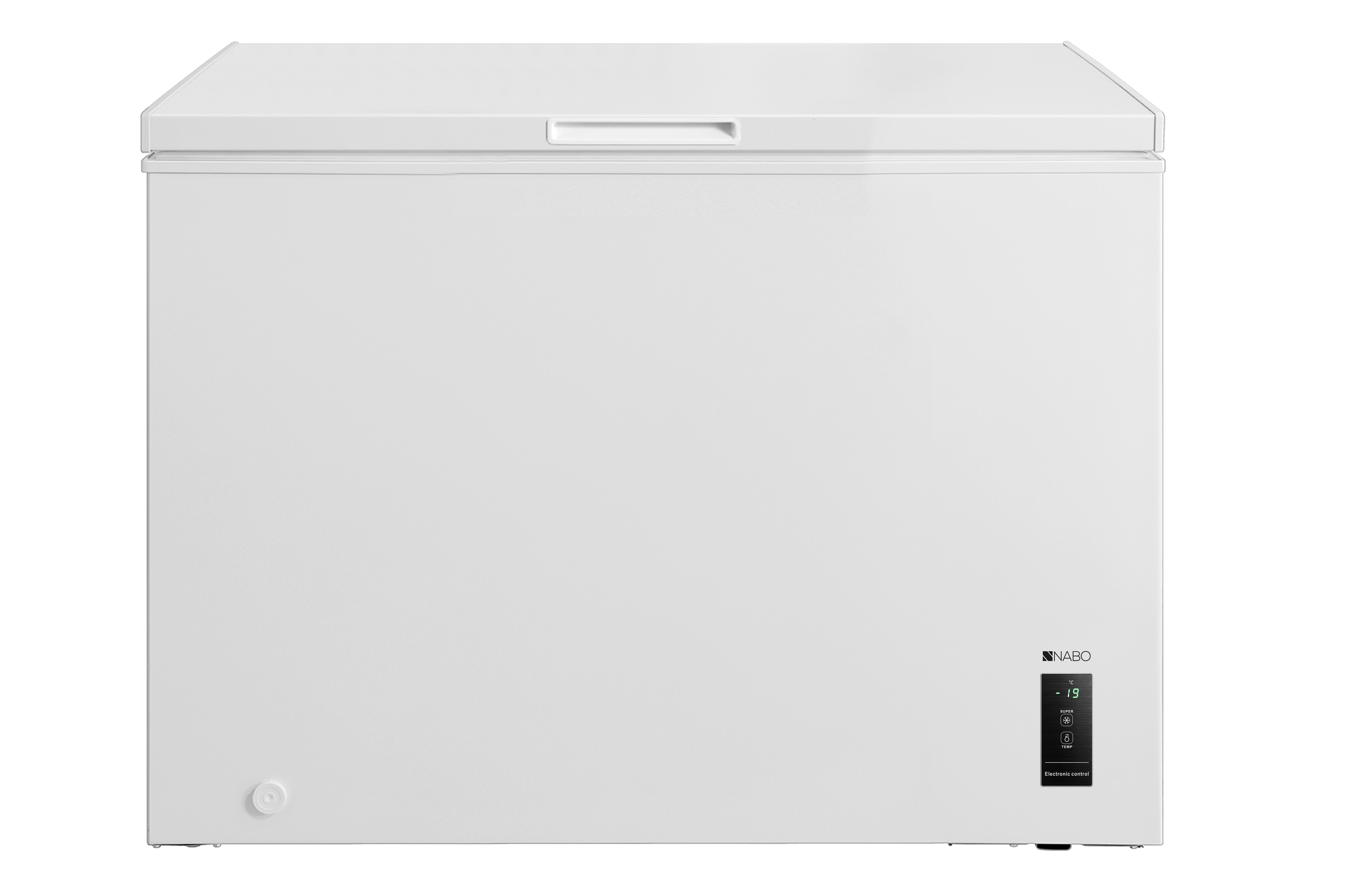 Gefriertruhe Nabo Gt 2950 Weiss - Weiß, Basics, Kunststoff/Metall (111,5/85/67cm) - Nabo