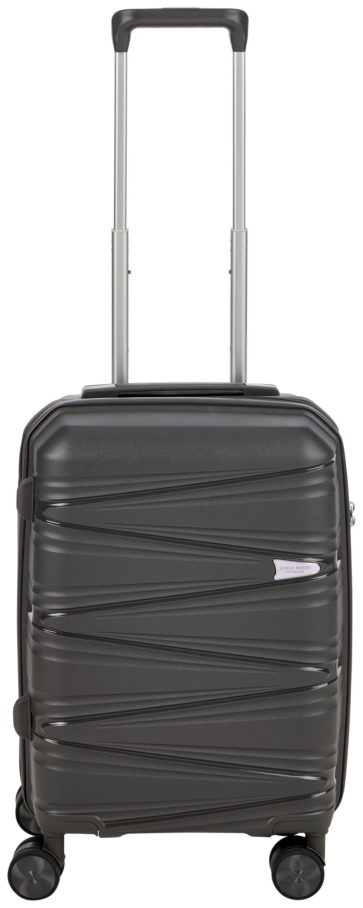 Reisekoffer Luna -L - Anthrazit, Basics, Kunststoff/Textil (74,5/51,5/32,5cm) - James Wood