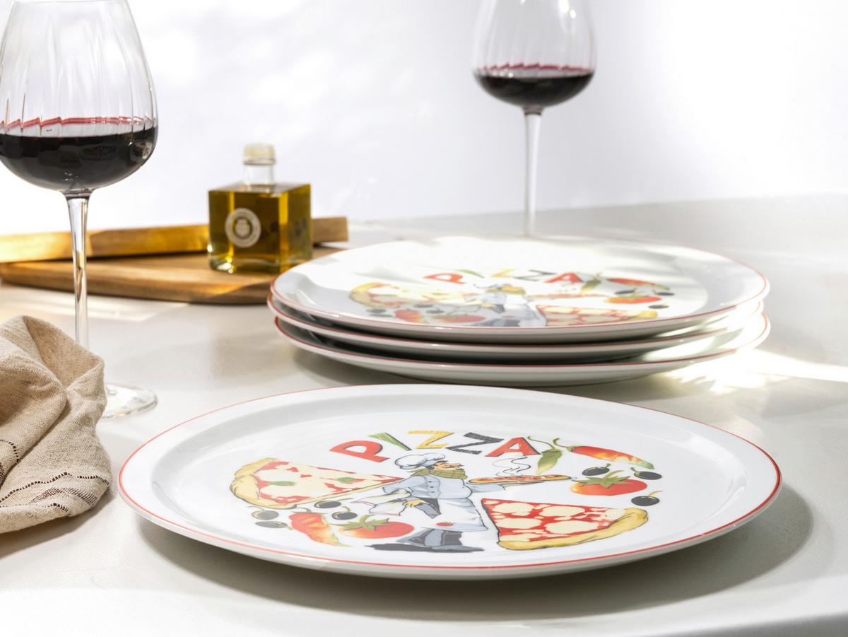 Pizzateller Milano Luigi Keramik, Multicolor - Multicolor, Basics, Keramik (30cm) - Creatable