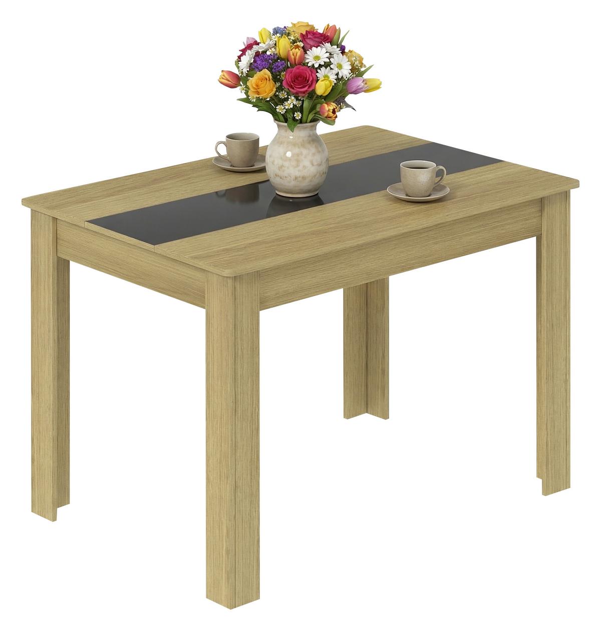 Esstisch Disalo Honigeiche L: 115cm - Honigeiche, MODERN, Holzwerkstoff (115/80/75cm) - MID.YOU
