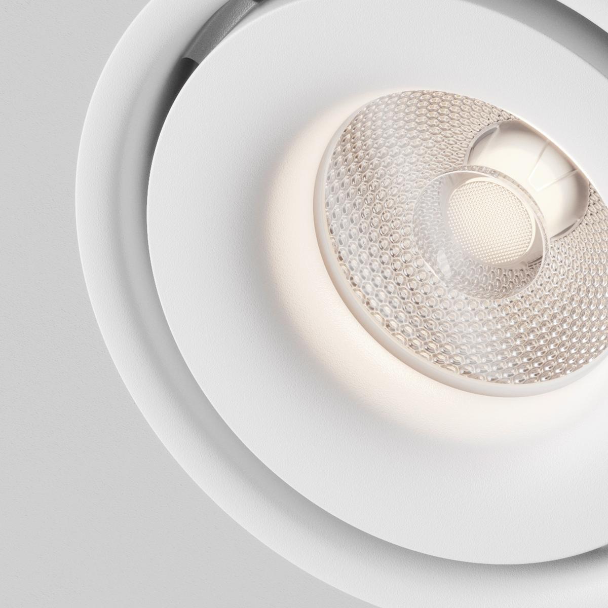LED-Spot Yin - Weiß, Trend, Metall (10/10,5cm) - MAYTONI