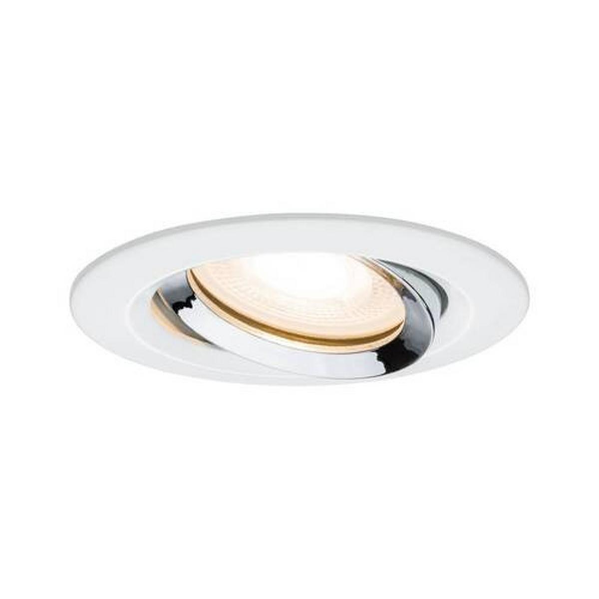 Deckenleuchte Ø 7,8 cm 1-Flammig, Rund - Basics (7,8cm) - Paulmann