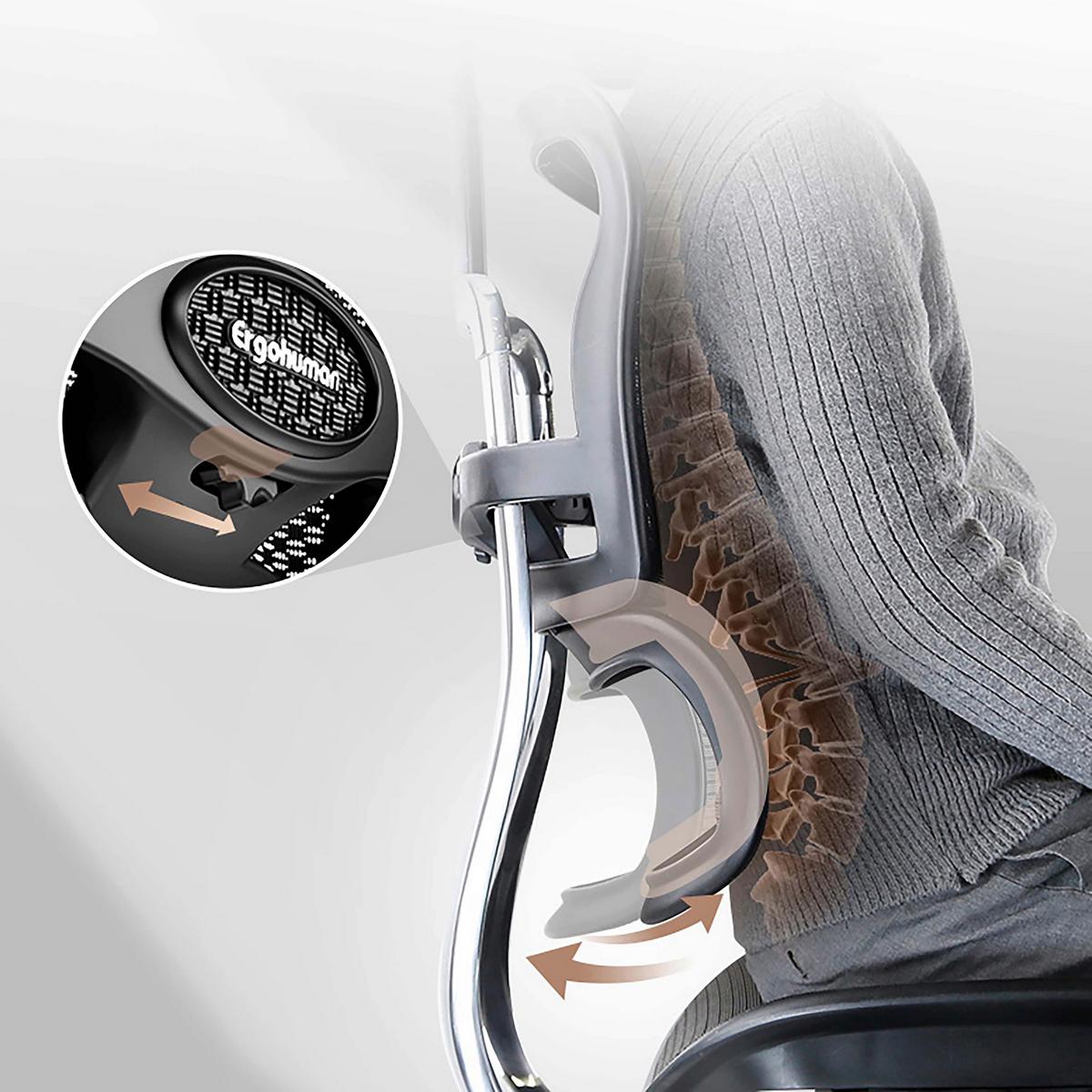 Drehstuhl Schwarz B: 65 Cm - Silberfarben/Schwarz, MODERN, Leder/Kunststoff (65/114-132/60cm) - MID.YOU