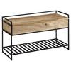 Sitzbank Wohnling Braun B: 90 Cm - Braun, MODERN, Holz (90/52/38cm) - MID.YOU