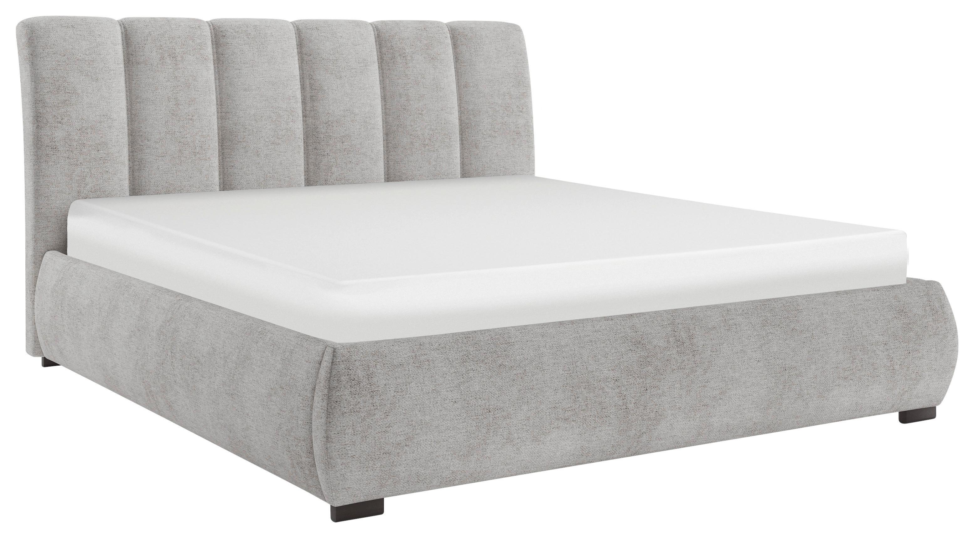 Polsterbett mit Bettkasten 140x200 cm Bilbao - Beige, MODERN, Holz/Holzwerkstoff (140/200cm) - MID.YOU