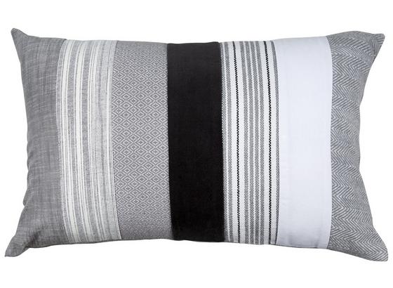 Dekoračný Vankúš Björn - čierna/sivá, Štýlový, textil (40/60cm) - Mömax modern living Dekoračný Vankúš Björn - čierna/sivá, Štýlový, textil (40/60cm) - Mömax modern living