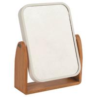 Spiegel Oslo - Weiß, KONVENTIONELL, Kunststoff (16,3/10,5/5,5cm) - Spirella