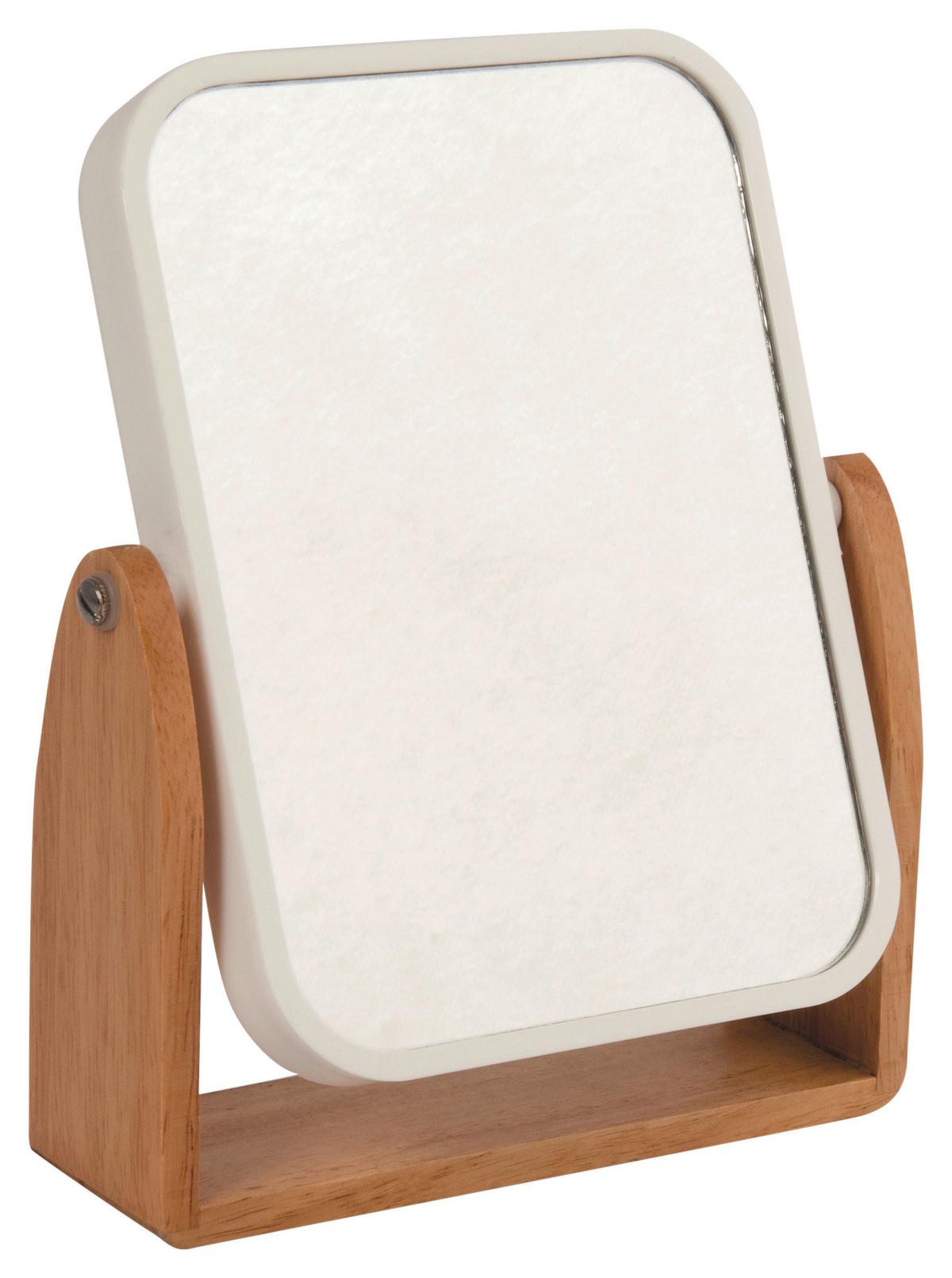 Spiegel Oslo - Weiß, KONVENTIONELL, Kunststoff (16,3/10,5/5,5cm) - Spirella