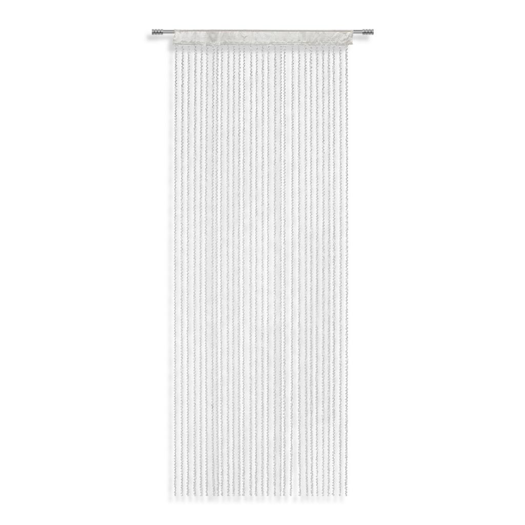 Fadenvorhang + Stangendurchzug Renata 90x245 Cm Weiß