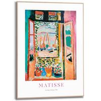 BILD Matisse Window 50x70 cm - Beige/Schwarz, Trend, Holzwerkstoff (50/70cm) - Reinders!