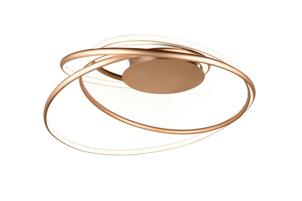 Led-deckenleuchte 644310179 Nala - Goldfarben, Design, Metall (72/35cm) - Trio Leuchten