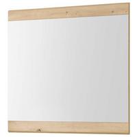 Wandspiegel Nola Eiche Artisan B: 80 Cm - Eiche Artisan, Design, Glas/Holzwerkstoff (80/75/2cm) - MID.YOU