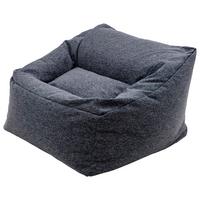 Sitzsack Dutch Schwarz - Schwarz, Basics, Textil (90/55/90cm) - Ondega