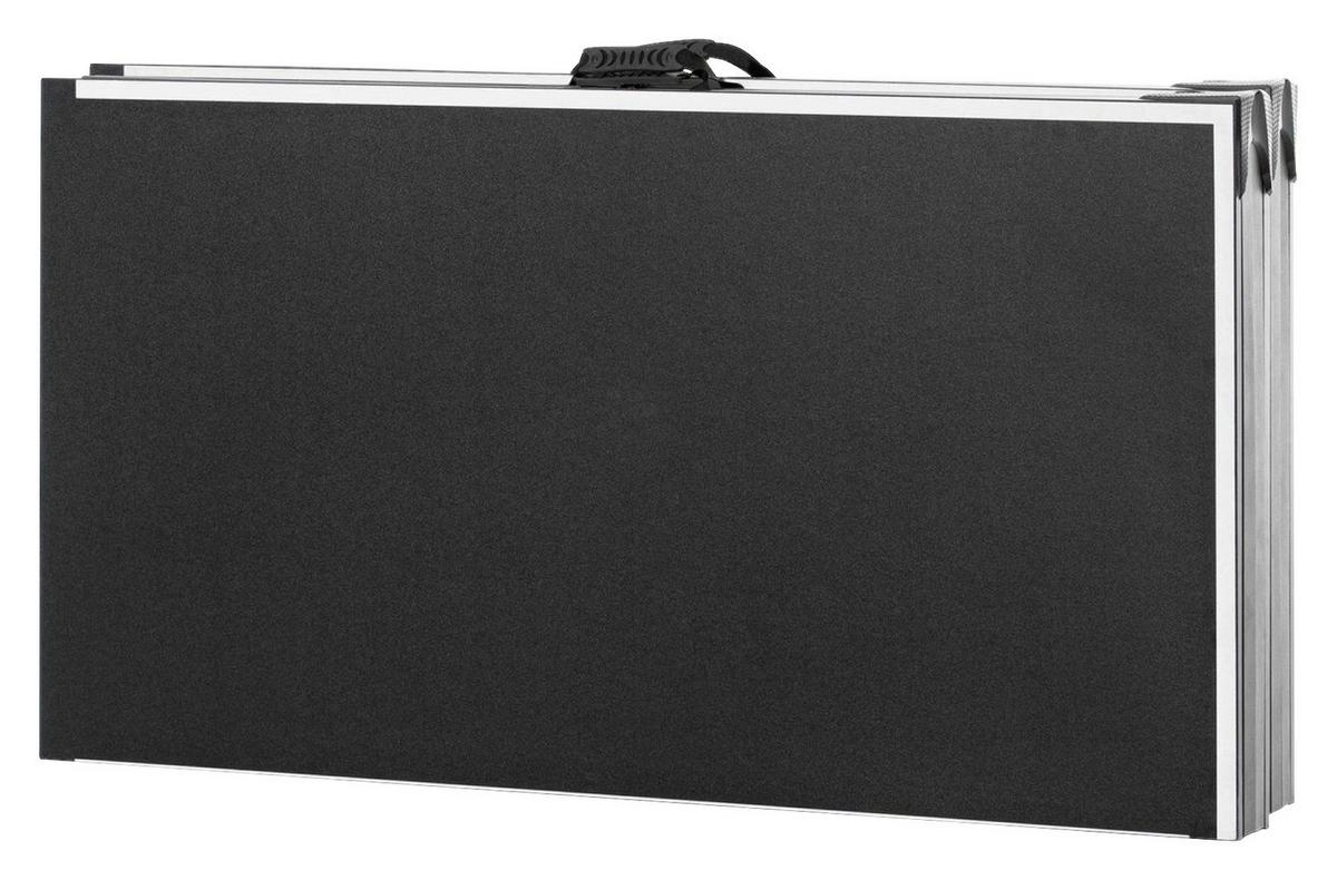Tischtennistisch klappbar - Schwarz, Basics, Holzwerkstoff (274/152,5/76cm) - Prestige Home