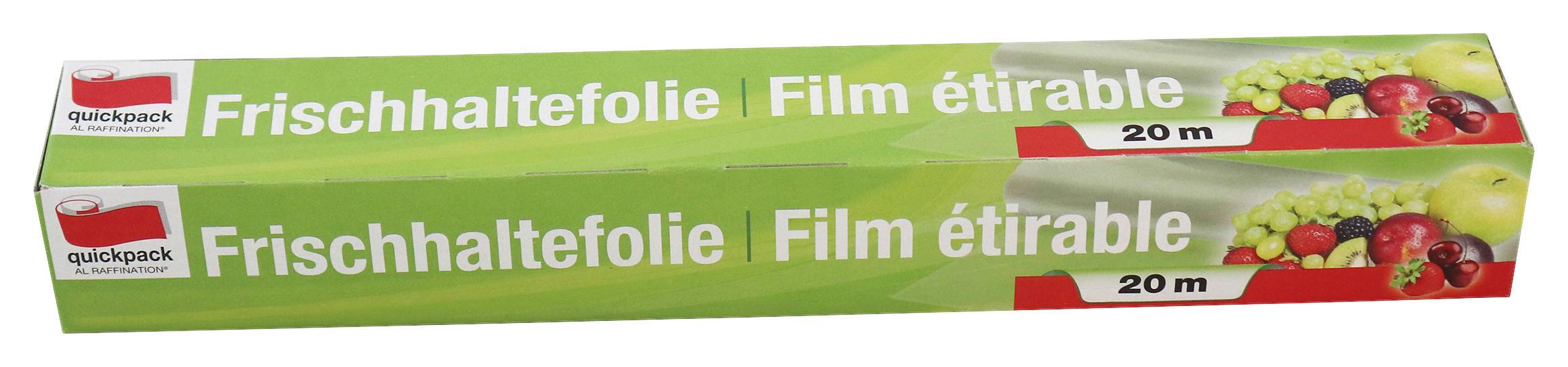 Frissentartó Fólia 765209 - áttetsző, Basics, műanyag (29/2000cm) - Quick Pack