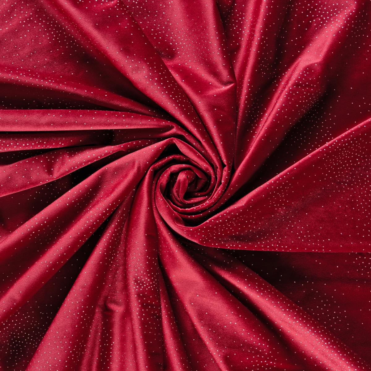 HOTOVÝ ZÁVĚS LUCIA - červená, textil (140/245cm) - Mömax