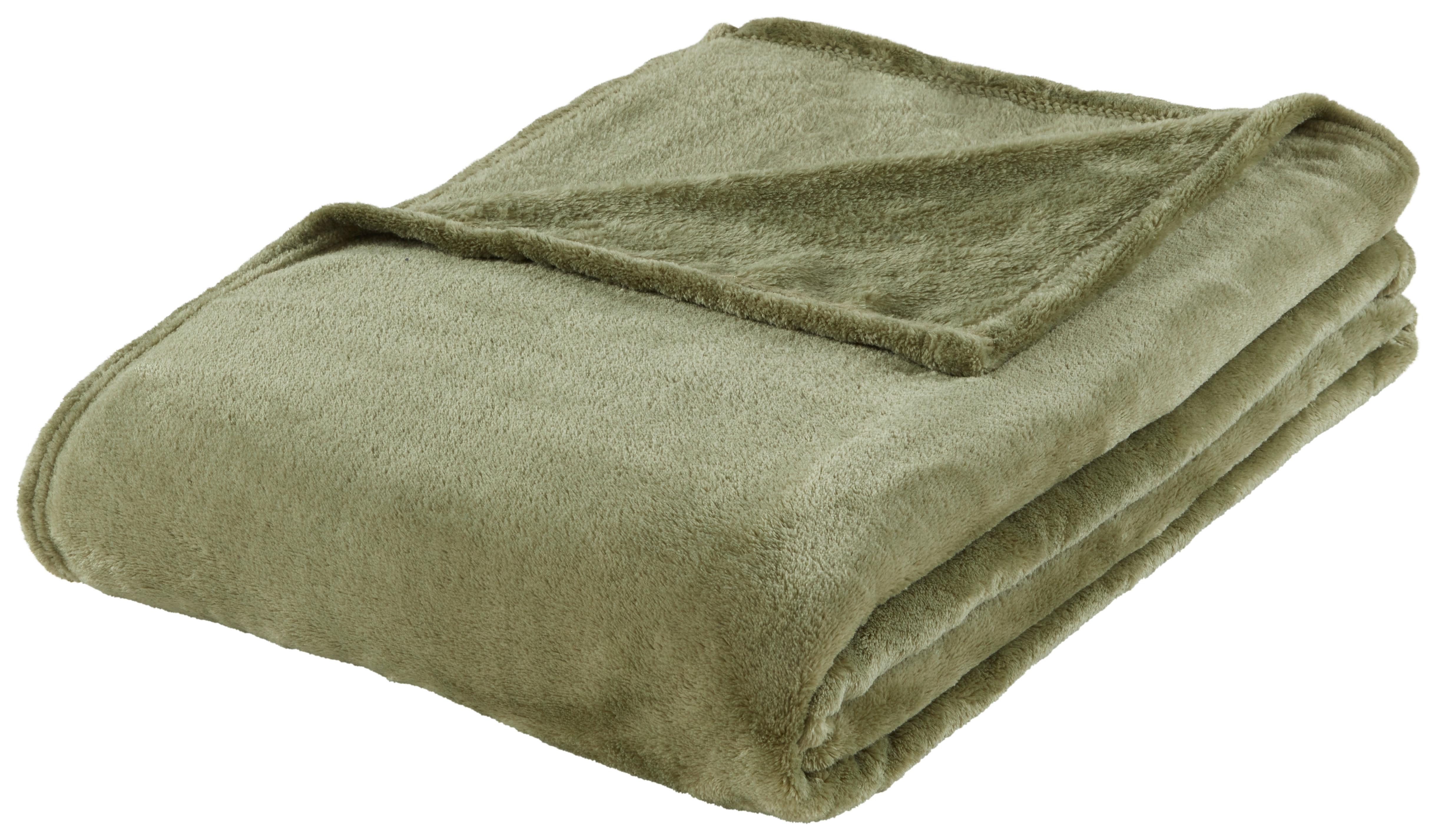 Mäkká Deka Michael Xxl, 220/240cm - olivovozelená, textil (220/240cm) - Modern Living