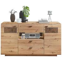 Sideboard Madera Ii 40a6hh20 - Eichefarben/Graphitfarben, MODERN, Holzwerkstoff (175/98/47cm) - Livetastic