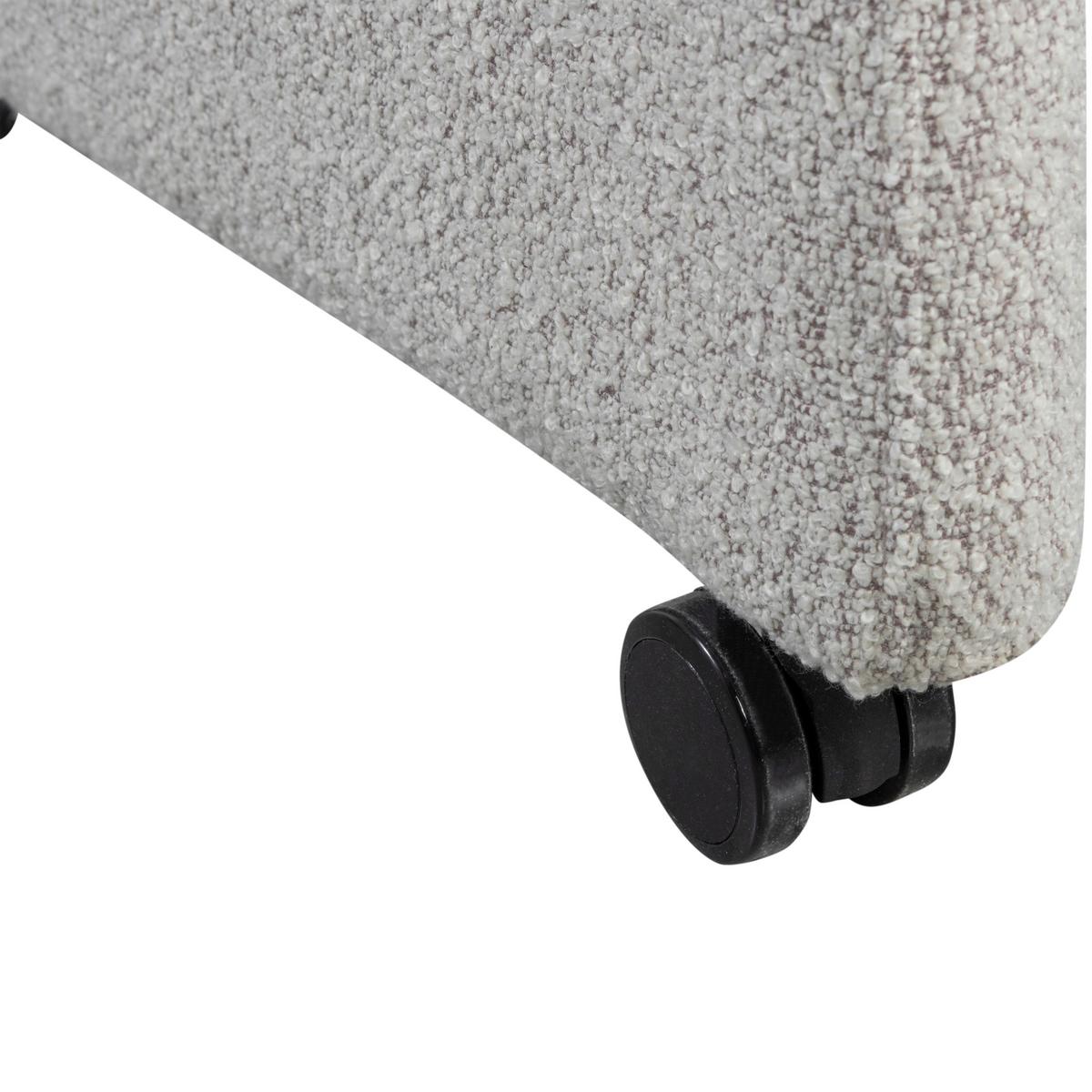Armlehnstuhl Lyric Greige B: 59cm - Greige, MODERN, Kunststoff/Textil (59/79/58cm) - Livetastic