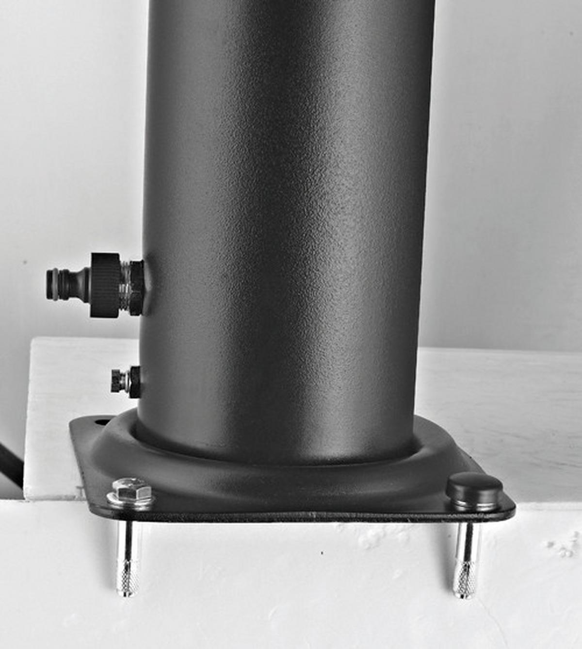 Solardusche Gre Ar1130 - Schwarz, KONVENTIONELL, Metall (21/10/210cm) - Gre