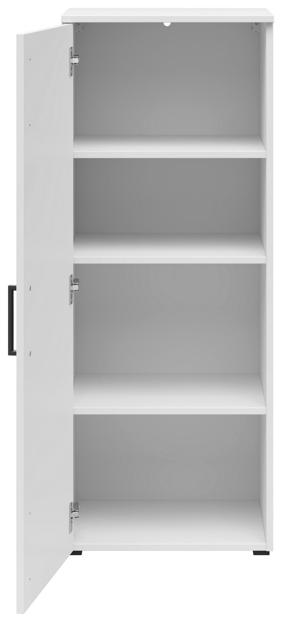 Komoda MULTISTAURAUM š: 45cm - čierna/biela, Modern, kompozitné drevo/plast (45/115/40cm)