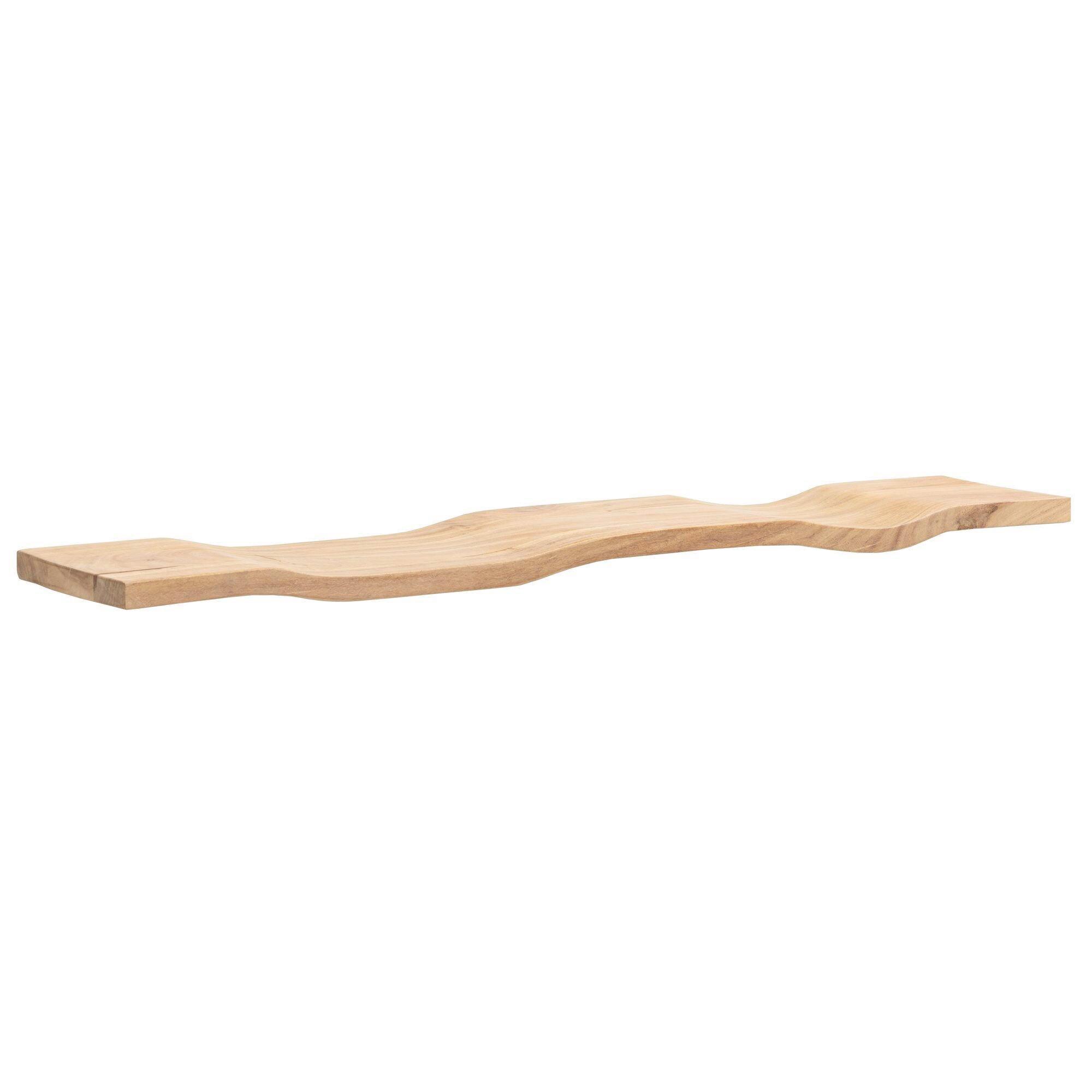 WANDBOARD Akaziefarben B: 100cm - Akaziefarben, Design, Holz (100/5/20cm) - Livetastic