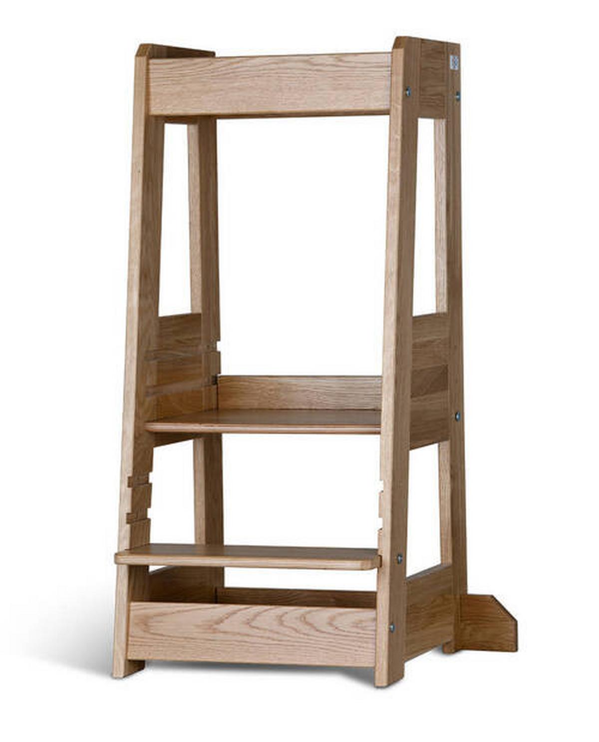 Lernturm Eiche - Eichefarben, Basics, Holz (40/91/45cm) - tiSsi