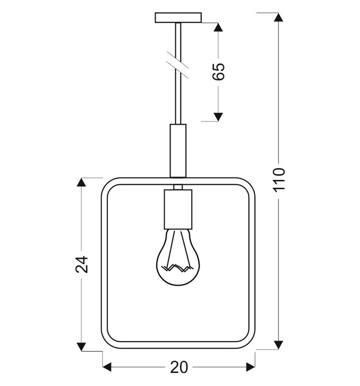 Pendelleuchte 31-73563 - Weiß, Design, Metall (20/6/110cm)