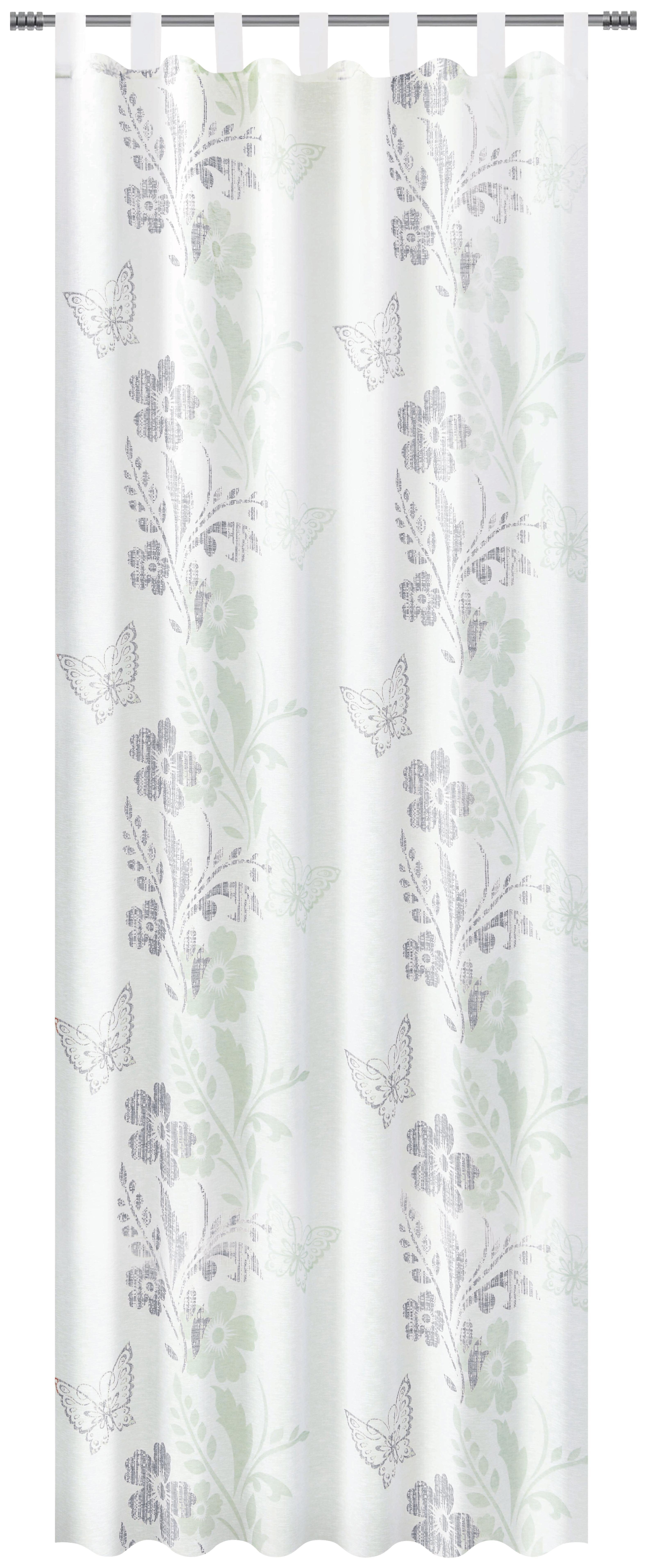 Készfüggöny Nora - Szürke, modern, Textil (140/255cm) - Luca Bessoni