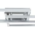 Led-deckenleuchte Nevi - Chromfarben/Silberfarben, MODERN, Kunststoff/Metall (63/24,5/7,7cm) - Luca Bessoni